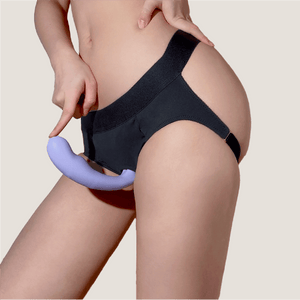 Flux Strap-On Harness Brief – Role Play Adjustable Sexy Strap on Panty | Saphette - SAPHETTE