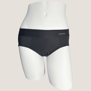 Duopeak AI Vibrator + Flux Lingerie Harness – Breathable Strap-On Bundle - SAPHETTE