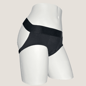 Duopeak AI Vibrator + Flux Lingerie Harness – Breathable Strap-On Bundle - SAPHETTE