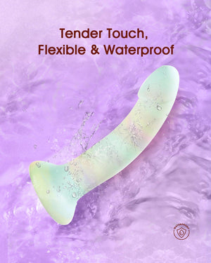 Green Strap-on Dildo - Suction cup base - SAPHETTE