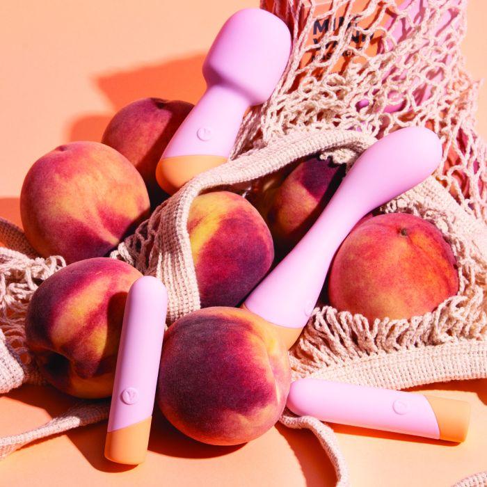 Peachy Mini Wand Vibrator - SAPHETTE
