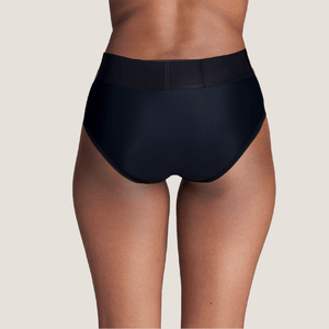 Duopeak AI Vibrator + Aura Strap-On Harness – Soft, Stretchable Black Bundle - SAPHETTE